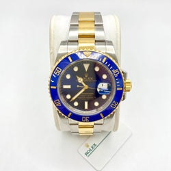 Rolex Submariner Date 41mm Yellow Gold/Steel Ceramic Blue Oyster Two Tone
