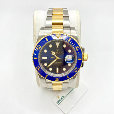 Rolex Submariner Date 41mm Yellow Gold/Steel Ceramic Blue Oyster Two Tone