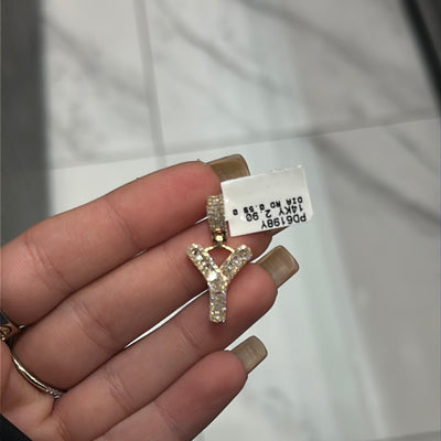 ‘Y’ Initial Pendant