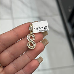 ‘S’ Initial Pendant